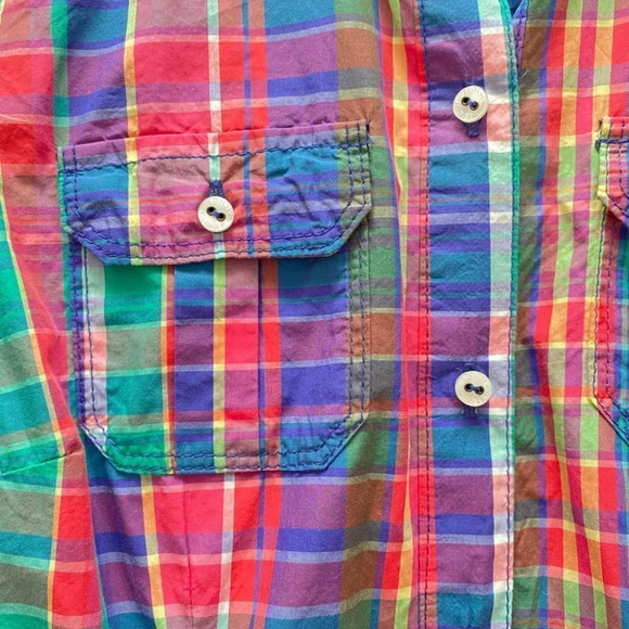 Tommy Hilfiger - Plaid Button Down Shirt Dress - Picture 5 of 9